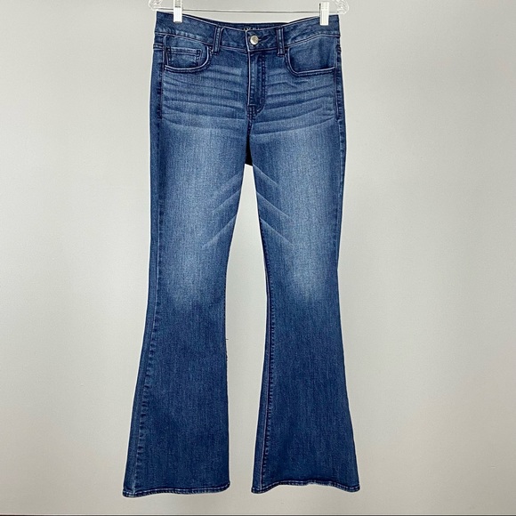 American Eagle Outfitters Jeans | American Eagle Hi Rise Artist Stretch Flare Jeans | Poshmark
